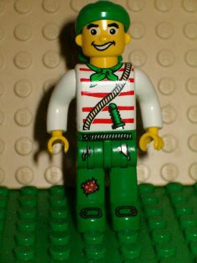 LEGO Minifigure-Pirates - Jolly Jack Crow-4 Juniors / Pirates-4J013-Creative Brick Builders